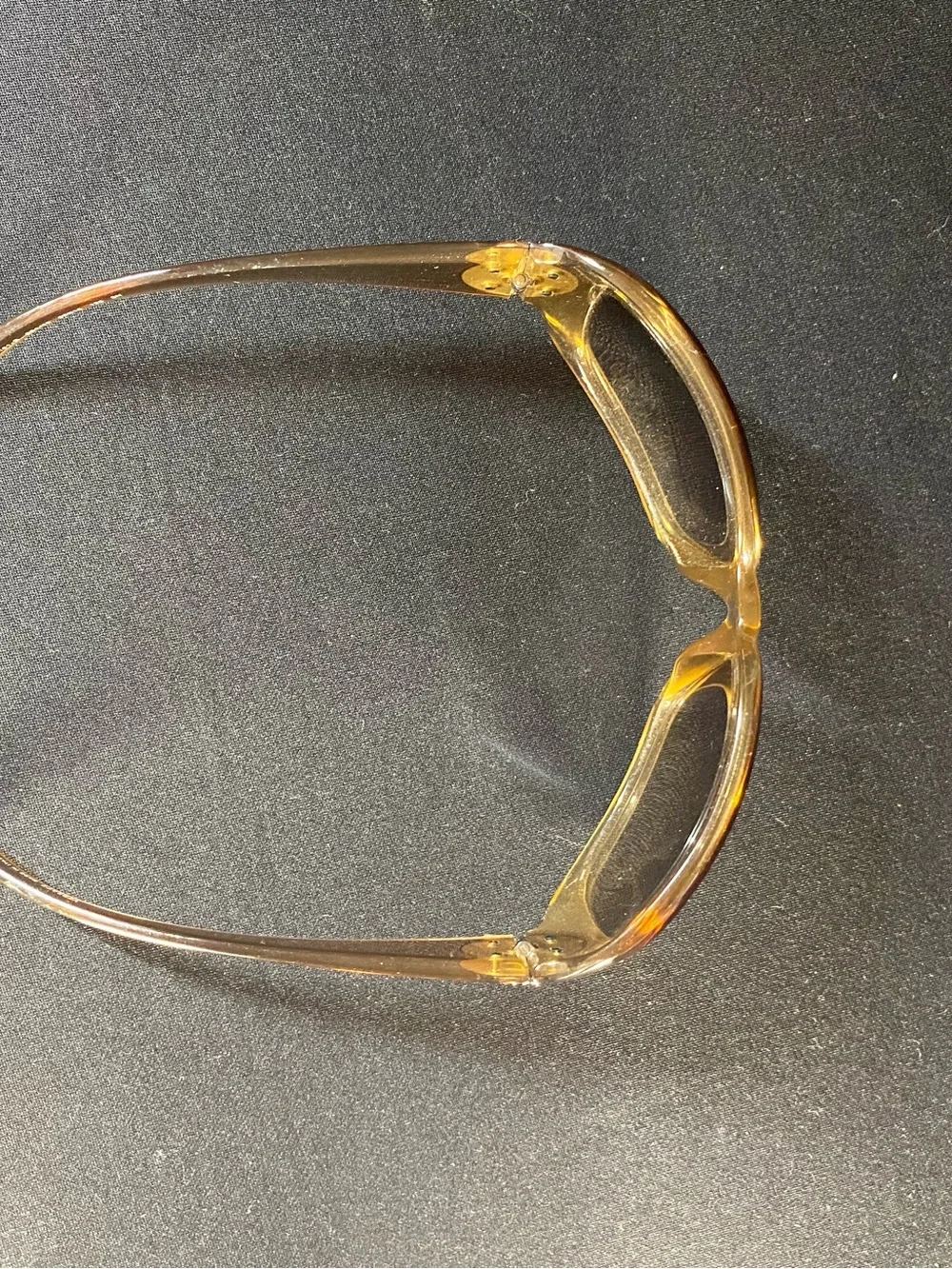 Versace Brown Amber Oversized Sunglasses